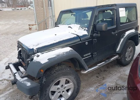 2012 Jeep Wrangler Sport z USA, uszkodzony, nr VIN 1C4AJWAG6CL256288